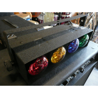 <p>4-way disco light by Maplin.</p><p>2 available.</p>